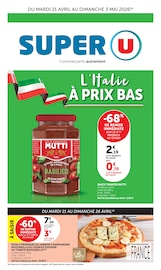 Saucisse en promo dans le catalogue Super U à la page 1