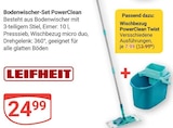 Bodenwischer-Set PowerClean im Angebot bei GLOBUS in Krefeld Bodenwischer-Set PowerClean Angebote von Leifheit bei GLOBUS Krefeld für 7,99 €