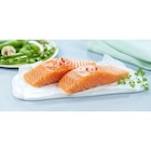 Pavé de saumon Atlantique avec peau ASC FILIÈRE QUALITÉ CARREFOUR - FILIERE QUALITE CARF en promo chez Carrefour Market Pavé de saumon Atlantique avec peau ASC FILIÈRE QUALITÉ CARREFOUR - FILIERE QUALITE CARF dans le catalogue Carrefour Market