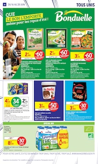 Promotion Nestlé dans le prospectus Intermarché Super, valable du 16/06/2026 au 28/06/2026 Promo Nestlé dans le catalogue Intermarché Super du moment à la page 36