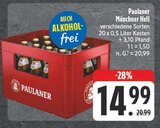 Münchner Hell im Angebot bei EDEKA in Würzburg Münchner Hell Angebote von Paulaner bei EDEKA Würzburg für 14,99 €