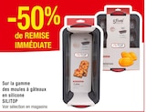 -50% de remise immédiate sur la gamme des moules à gâteaux en silicone Silitop - SILITOP en promo chez Carrefour Mulhouse