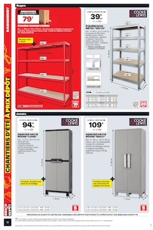 Promotion Meuble dans le prospectus Brico Dépôt, valable du 31/07/2026 au 13/08/2026 Promo Meuble dans le catalogue Brico Dépôt du moment à la page 10