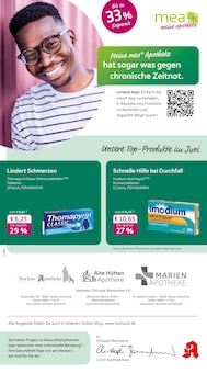 Aktueller mea - meine apotheke Prospekt für Neunkirchen (Saarland) und Ungebung, Seiten zum blättern mea - meine apotheke Prospekt Unsere Juni-Angebote mit Seiten in Neunkirchen (Saarland) und Umgebung
