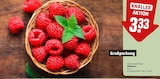 Himbeeren im REWE Prospekt Himbeeren von im aktuellen REWE Prospekt für 3,33 €
