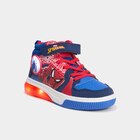 Baskets montantes lumineuses Spider-Man multicolore garçon en promo chez La Halle Baskets montantes lumineuses Spider-Man multicolore garçon dans le catalogue La Halle