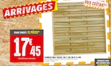 PANNEAU BOIS TRESSÉ 180 X 180 CM EP 24 MM - Batkor PANNEAU BOIS TRESSÉ 180 X 180 CM EP 24 MM à 17,45 € dans le catalogue Batkor