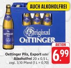 Pils im Angebot bei Trinkgut in Bensheim Pils Angebote von Oettinger bei Trinkgut Bensheim für 6,99 €
