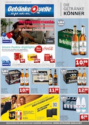 Getränke Quelle WVG Getränkemärkte Prospekt der aktuellen Woche mit 4 Seiten, gültig von 02.02.2026 bis 14.02.2026, in Staßfurt und Umgebung Aktueller Getränke Quelle WVG Getränkemärkte Prospekt in Staßfurt und Umgebung, "...einfach mehr drin" mit 4 Seiten, 02.02.2026 - 14.02.2026