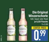 Aktuelle Getränke Angebote bei EDEKA in München Aktuelles Winzerschorle Süß Angebot bei EDEKA in München ab 0,99 €
