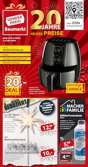Sonderpreis Baumarkt Prospekt 20 JAHRE HEISSE PREISE mit 20 Seiten