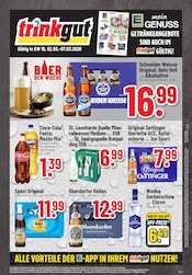 Bier im EDEKA Prospekt in Mössingen Aktueller EDEKA Prospekt mit Bier, "Aktuelle Angebote", Seite 1