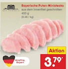 Bayerische Puten-Ministeaks bei Netto Marken-Discount im Nördlingen Prospekt für 3,79 €