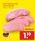 Puten-Schnitzel bei Netto Marken-Discount im Senftenberg Prospekt für 1,19 €