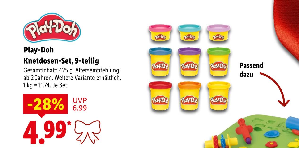 Knetdosen-Set, 9-teilig