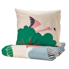 Aktuelles Bettwäsche-Set, 2-teilig bunt/Savanne Angebot bei IKEA in Stuttgart ab 24,99 €