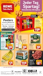REWE Prospekt für Duisburg mit 31 Seiten REWE Prospekt "Dein Markt" für Duisburg, 31 Seiten, 16.02.2026 - 21.02.2026