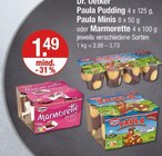 Paula Pudding oder Paula Minis oder Marmorette im Angebot bei V-Markt in Regensburg Paula Pudding oder Paula Minis oder Marmorette Angebote von Dr. Oetker bei V-Markt Regensburg für 1,49 €