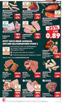 Braten im aktuellen Kaufland Prospekt (Kassel) Braten im Kaufland Prospekt "Hier bin ich richtig" mit 60 Seiten (Kassel)