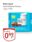 Ritter Sport im Angebot bei GLOBUS in Gotha Ritter Sport Angebote bei GLOBUS Gotha für 0,99 €