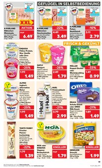 Milka im Kaufland Prospekt "Aktuelle Angebote" mit 44 Seiten (Potsdam)