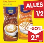 Cappuccino Angebote von Krüger bei Netto Marken-Discount Völklingen für 2,19 €