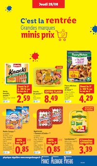 Promotion Vin dans le prospectus Lidl, valable du 28/08/2025 au 03/09/2025 Promo Vin dans le catalogue Lidl du moment à la page 13
