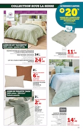 Promos Sole dans le catalogue "Le Blanc À PRIX BAS" de Super U à la page 15