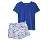 Tchibo im Supermarkt - Shorty-Pyjama-Set, royal blau Angebot im Prospekt Shorty-Pyjama-Set, royal blau bei Tchibo im Supermarkt im Prospekt "" für 17,99 €