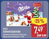 Adventskalender von Milka für 7,49 € bei ALDI Nord im Angebot Adventskalender von Milka im aktuellen ALDI Nord Prospekt