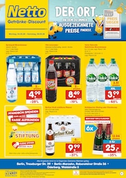 Netto Marken-Discount Prospekt "DER ORT, AN DEM DU IMMER AUSGEZEICHNETE PREISE FINDEST." für Berlin, 2 Seiten, 04.05.2026 - 09.05.2026