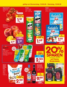 Fleisch im Netto Marken-Discount Prospekt "Aktuelle Angebote" mit 77 Seiten (Mainz)