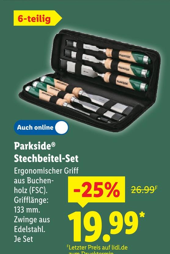Stechbeitel-Set