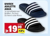 Unisex Adilette Aqua Angebote bei E center Reutlingen für 19,99 €