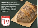 GLOBUS - Weltmeisterbrot Angebot im Prospekt Weltmeisterbrot bei GLOBUS im Prospekt "" für 1,75 €