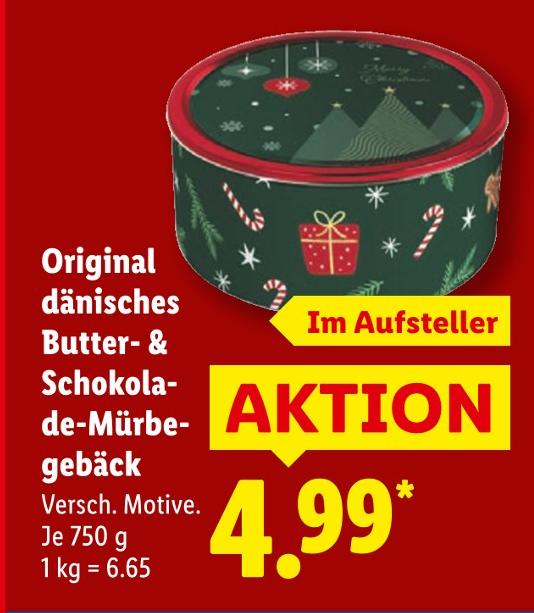 Original dänisches Butter- & Schokolade-Mürbegebäck