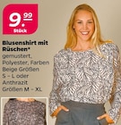 Blusenshirt mit Rüschen für 9,99 € bei Netto mit dem Scottie im Angebot Blusenshirt mit Rüschen im aktuellen Netto mit dem Scottie Prospekt