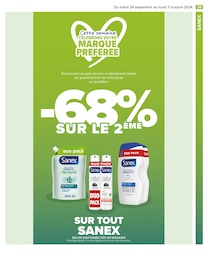 Offre Sanex dans le catalogue Carrefour du moment à la page 41