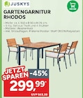 Gartengarnitur Rhodos Angebote von Juskys bei Marktkauf Bautzen für 299,99 €