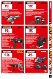 Promotion Ponceuse Excentrique dans le prospectus Brico Dépôt, valable du 23/10/2025 au 30/10/2025 Promo Ponceuse Excentrique dans le catalogue Brico Dépôt du moment à la page 11