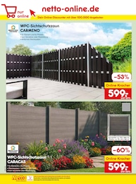 Sichtschutz Angebot & Preis im aktuellen Netto Marken-Discount Prospekt Sichtschutz Angebot im aktuellen Netto Marken-Discount Prospekt auf Seite 46