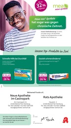 Aktueller mea - meine apotheke Apotheken Prospekt für Reinbek: Unsere Juni-Angebote mit 4} Seiten, 01.06.2026 - 30.06.2026