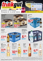 Trinkgut Prospekt für Reischach: "Aktuelle Angebote", 4 Seiten, 02.02.2026 - 07.02.2026