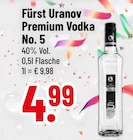 Premium Vodka No. 5 von Fürst Uranov im aktuellen Trinkgut Prospekt für 4,99 €