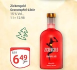 Granatapfel-Likör von Zickengold für 6,49 € bei GLOBUS im Angebot Granatapfel-Likör von Zickengold im aktuellen GLOBUS Prospekt