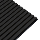 Panneau tasseaux de bois MDF noire 60cm x 278cm x 9mm dans le catalogue Décor Discount