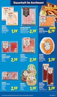 Wurst im aktuellen Lidl Prospekt (Recklinghausen) Wurst im Lidl Prospekt "LIDL LOHNT SICH" mit 71 Seiten (Recklinghausen)
