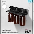 Ablage mit Seifenspender von AGA Design L im aktuellen reuter Prospekt