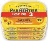 Sardines - PARMENTIER en promo chez Super U Martigues à 2,80 €