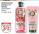 Shampoo Angebote von Herbal Essences bei GLOBUS Bruchsal für 3,29 €